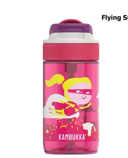 Fľaše na pitie Kambukka Lagoon 400ml - Flying Supergirl