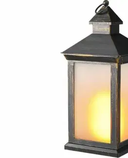 Záhradné lampy EXTOL Lampáš LED s plameňom, lucerna 54xSMD LED, EXTOL LIGHT 43402