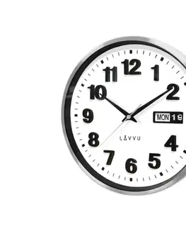 Hodiny Kovové hodiny s ukazovateľom dátumu LAVVU DATE METAL, LCT4050