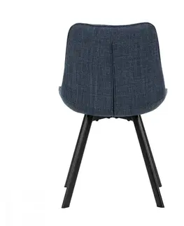 Jedálenské stoličky a kreslá Jedálenská stolička HC-465 Autronic Modrá