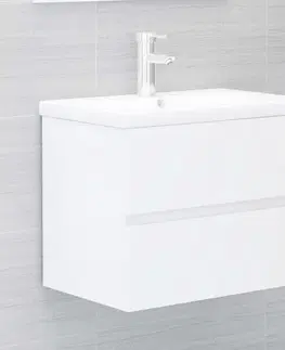 Kúpeľňové skrinky Skrinka pod umývadlo 60 cm Dekorhome Dub sonoma