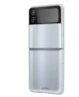 Puzdrá na mobilné telefóny Puzdro SBS Crystal pre Samsung Galaxy Z Flip4, transparentná TECOVSAZFLIP4