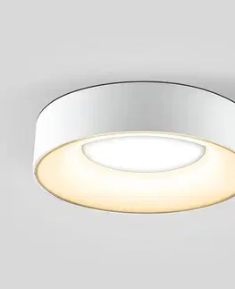 Stropné svietidlá EVN Stropné svietidlo Sauro LED, Ø 30 cm, biele