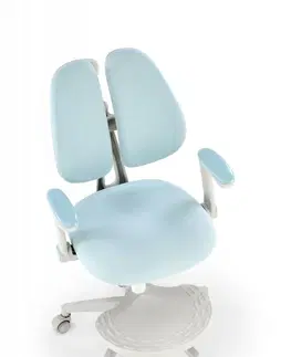 Detské stoličky a kreslá Detská rastúca stolička PANCO Halmar Modrá