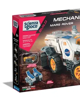 Hračky stavebnice CLEMENTONI - Mechanické laboratórium - NASA Mars rover