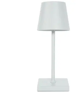 LED osvetlenie Eurolamp LED Stmievateľná dotyková stolná lampa LED/3,5W/5V 5200 mAh IP54 biela 