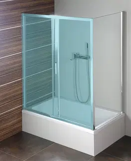 Sprchovacie kúty POLYSAN - DEEP sprchová bočná stena 750x1650, číre sklo MD3116
