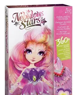 Kreatívne a výtvarné hračky NEBULOUS STARS -  Šaty pre kvetinovú vílu