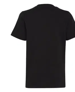 nohavice Detské tričko na cvičenie čierne