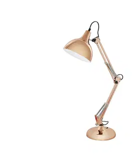 Lampy Eglo Eglo 94704 - Stolná lampa BORGILLIO 1xE27/40W/230V 