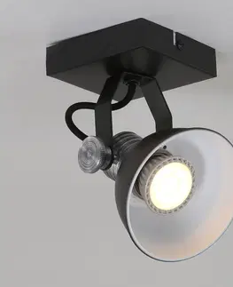 Bodové svetlá Steinhauer LED svietidlo Brooklyn 1-pl., čierne