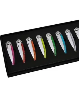 Outdoorové nože Deejo sada 8 nožov Colors 27G, DEE001