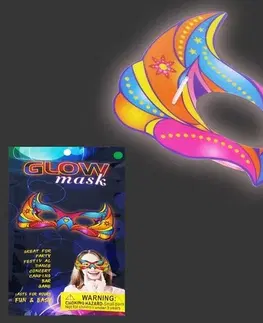 Kreatívne a výtvarné hračky WIKY - Maska svietiaca v tme 6farieb, Mix Produktov