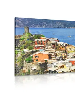 Obrazy prírody a krajiny Obraz pobrežie Talianska
