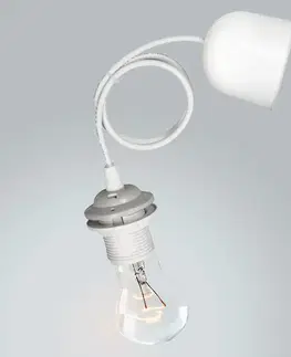Klasické lampy Luster Linka biela 90