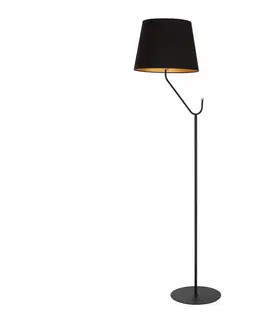 Lampy  Stojacia lampa VICTORIA 1xE27/60W/230V čierna 