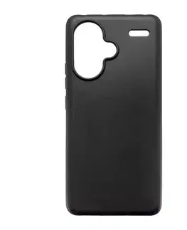 Puzdrá na mobilné telefóny Silikónový kryt MobilNET pre Xiaomi Redmi Note 13 Pro+ 5G, čierny PGU-5603-XIA-N13PP