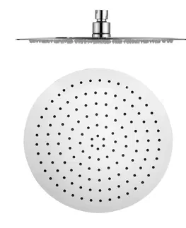 Sprchy a sprchové panely SAPHO - SLIM hlavová sprcha, priemer 300, nerez lesk MS573