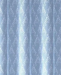 Záclony Forbyt, Hotová záclona alebo balkónový komplet, Melisa, biela 400 x 150 cm + 200 x 250 cm