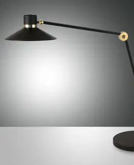 Stolové lampy na písací stôl Fabas Luce Stolová LED lampa Panarea dotykový stmievač, CCT