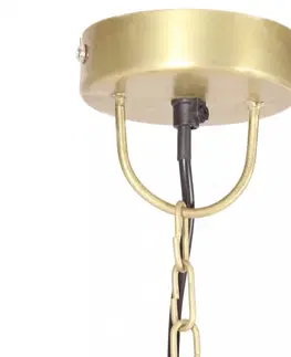Osvetlenie Závesná lampa mosadz Dekorhome 17 cm