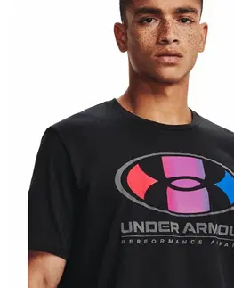 Pánske tričká Pánske tričko Under Armour Multi Color Lockertag SS Summit White - S