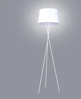 Moderné lampy do obývačky Luster Remi White K-4363 LP1