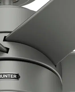Stropné ventilátory so svetlom Hunter Stropný ventilátor Hunter Solaria DC LED IP44 Ø 152