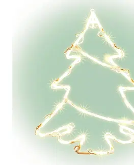 Vianočné dekorácie  LED Dekorácia do okna 35xLED/3xAA teplá biela 