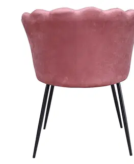 Jedálenské stoličky a kreslá Jedálenské kreslo Ružová