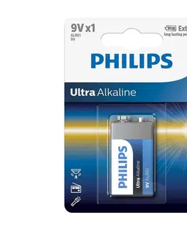 Batérie primárne Batéria Philips Ultra Alkaline 9V 600mAh 1ks
