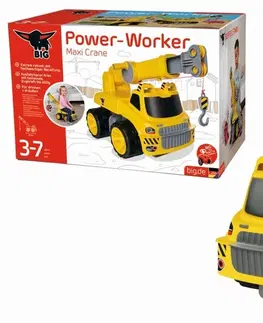 Hračky - dopravné stroje a traktory BIG - BIG Power Maxi Žeriav