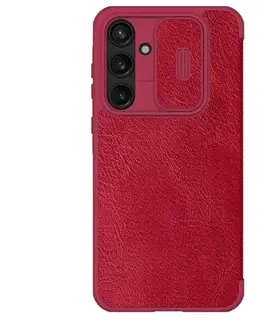 Puzdrá na mobilné telefóny Puzdro Nillkin Qin BookPRO pre Samsung Galaxy A55 5G, červené 57983119811
