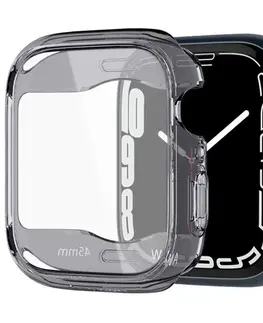 Príslušenstvo k wearables Spigen Ultra Hybrid ochranný kryt pre Apple Watch 7/8/9 45 mm, šedý