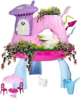 Kreatívne a výtvarné hračky WIKY - Kvetinová chalúpka s hríbikom