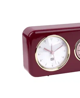 Hodiny Kuchynské hodiny s časovačom Present Time Nostalgia, PT2970RD, 17cm