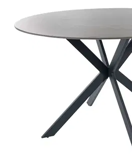 Jedálenské stoly TOSCA jedálenský stôl, šedá / čierna