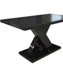 Konferenčné stolíky s úložným priestorom Konferenčný stolík Ksena čierna lesk
