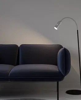 Stojacie lampy Top Light Neo! Floor LED lampa stmieva hliník/strieborná