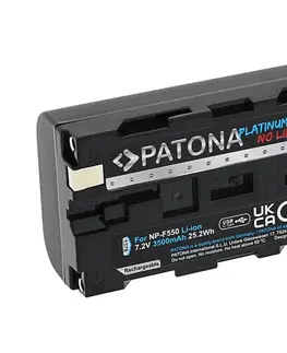 Predlžovacie káble PATONA PATONA - Aku Sony NP-F550/F330/F570 3500mAh Li-Ion Platinum USB-C nabíjanie 