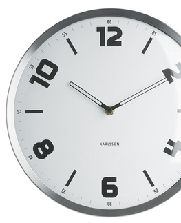 Hodiny Karlsson hodiny KA5259WH Studio 30cm