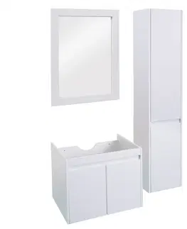 Kúpeľňa Kúpeľňová zostava L86 bez umývadla Biela
