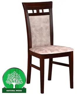 Drevené stoličky Stolička W32 orech livia 8