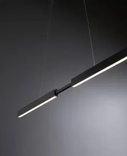 SmartHome lustre Paulmann Závesné svietidlo Paulmann Aptare LED, ZigBee, čierne