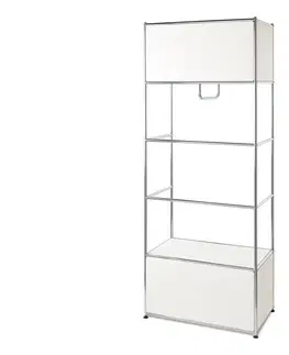 Bookcases & Standing Shelves Kovový vešiak »CN3«, biely