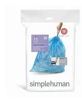 Odpadkové koše Simplehuman Vrecká do odpadkového koša V 16-18 l, 20 ks