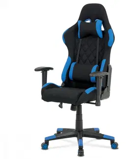 Kancelárske stoličky Kancelárska stolička KA-V606 Autronic Modrá