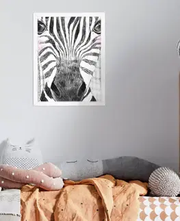Obrazy do detskej izby Dekorácie do detskej izby - Obraz zebra