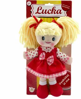 Bábiky a kočíky Teddies Handrová bábika Lucka, 30 cm, slovensky spievajúca 
