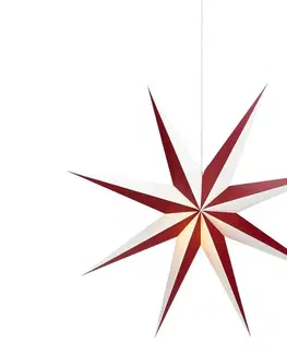 Vianočné dekorácie Markslöjd Markslöjd 704523 - Vianočná dekorácia ALVA 1xE14/25W/230V červená/biela 75 cm 